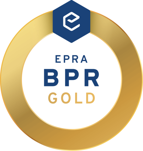 Der Geschäftsbericht 2024 wurde mit dem EPRA BPR GOLD Award 2025 ausgezeichnet