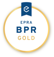 Der Geschäftsbericht 2018 wurde mit dem EPRA BPR GOLD Award 2019 ausgezeichnet